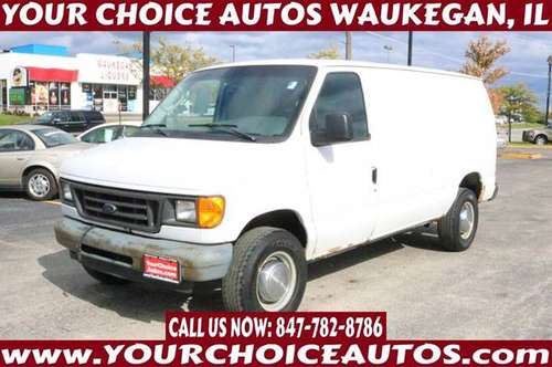 2005 *FORD*E-SERIES*CARGO *E-350*SD SHELVES KEYLES GOOD TIRES A33443... for sale in WAUKEGAN, IL