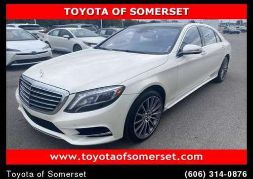 2015 Mercedes-Benz S-Class S 550 - cars & trucks - by dealer -... for sale in Somerset, KY