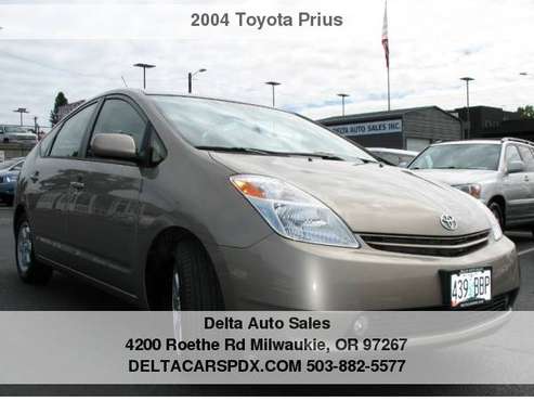 2004 Toyota Prius Pkg 3 106Kmiles AUX Port Service Record on CARFAX for sale in Milwaukie, OR