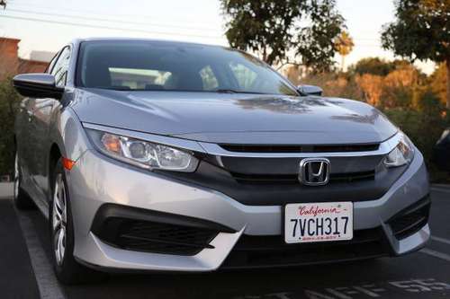 2016 Honda Civic LX Manual Transmission 32k miles - cars & trucks -... for sale in Santa Ana, CA