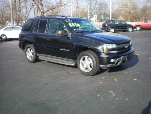 2004 CHEVROLET TRAILBLAZER LT 4X4 LEATHER ONLY 51K MILES CLEAN -... for sale in Pataskala, OH