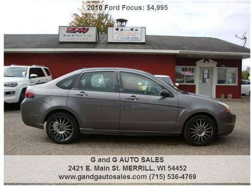 2010 Ford Focus SES 4dr Sedan 133034 Miles - cars & trucks - by... for sale in Merrill, WI