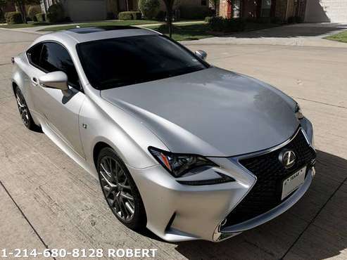 2015 Lexus RC 350 F-Sport 3.5L V6 With Video 2016 2017 2018 2019 for sale in Allen, OK