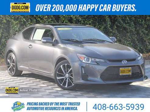 2014 Scion tC Base coupe Gray - cars & trucks - by dealer - vehicle... for sale in San Jose, CA