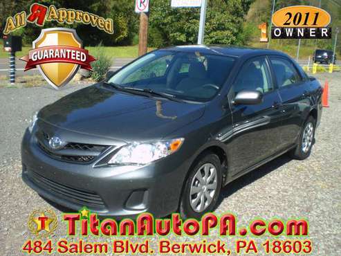 WE FINANCE 2011 Toyota Corolla LE 98K mi * $1500 Down All R Approved for sale in Berwick, PA