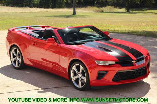 2016 CHEVROLET CAMARO 2SS CONVERTIBLE 13K MILES V8 LOADED SEE VIDEO for sale in Milan, TN