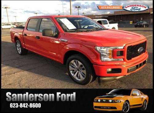 2018 Ford F-150 XL Crew Cab 2WD Race Red - - by dealer for sale in Glendale, AZ