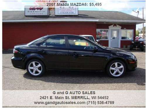2007 Mazda MAZDA6 i Touring 4dr Sedan (2.3L I4 5A) 84062 Miles -... for sale in Merrill, WI