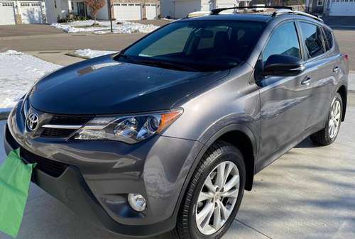 2014 Toyota Rav4 -Limited Sport Utility 4D AWD Gray - LOW MILES... for sale in Chanhassen, MN