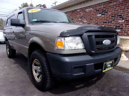 2006 Ford Ranger XL Reg Cab 4x4, 5-Speed Manual, LEER Cap, Very for sale in Franklin, ME