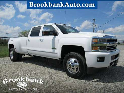 2015 CHEVROLET SILVERADO 3500 HIGH CTRY, White APPLY ONLINE for sale in Summerfield, NC
