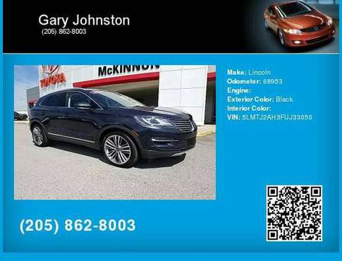 2015 Lincoln MKC Reserve - - by dealer - vehicle for sale in Clanton, AL