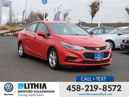 2017 Chevrolet Cruze 4dr Sdn 1.4L LT w/1SD - cars & trucks - by... for sale in Medford, OR