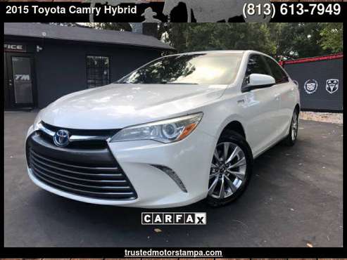 15 TOYOTA CAMRY HYBRID XLE ONE OWNER CLEAN CARFAX with Clearcoat... for sale in TAMPA, FL
