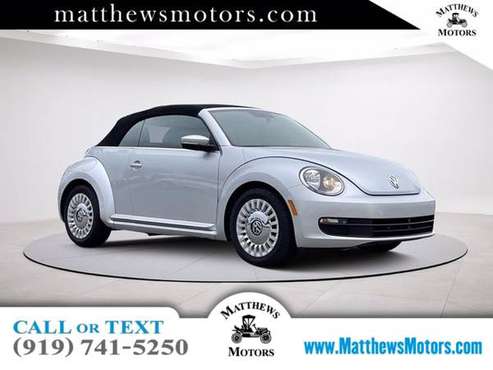 2013 Volkswagen BEETLE CONVERTIBLE 2 5L Convertible for sale in Clayton, NC