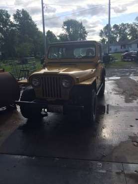 CJ7 JEEP - cars & trucks - by owner - vehicle automotive sale for sale in Louisville, IL