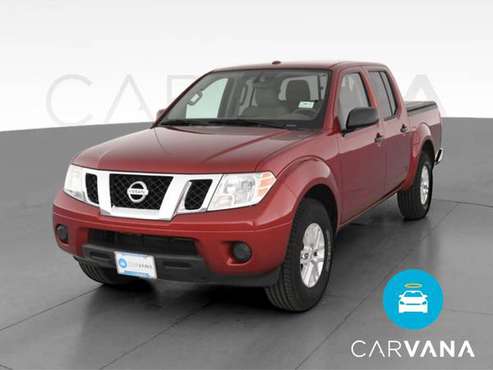 2015 Nissan Frontier Crew Cab SV Pickup 4D 5 ft pickup Red - FINANCE... for sale in Sausalito, CA