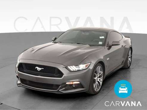 2015 Ford Mustang GT Premium Coupe 2D coupe Gray - FINANCE ONLINE -... for sale in Visalia, CA