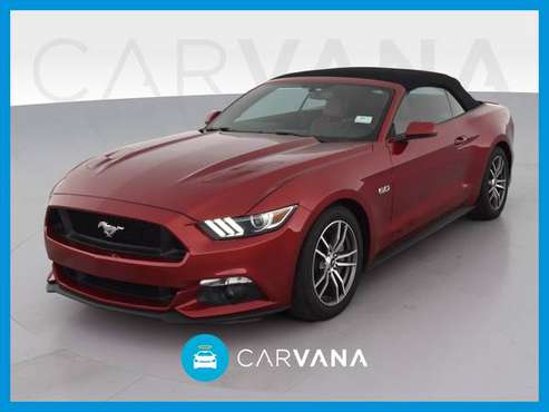 2017 Ford Mustang GT Premium Convertible 2D Convertible Red for sale in Raleigh, NC