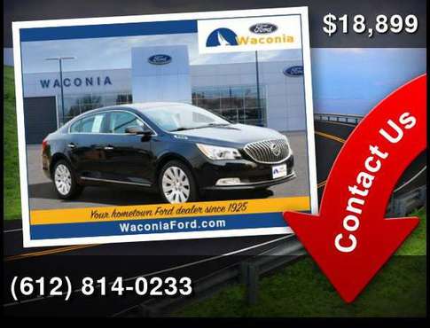 2016 Buick LaCrosse Leather - cars & trucks - by dealer - vehicle... for sale in Waconia, MN