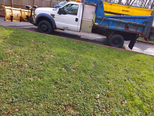 2010 Ford F550 dump /plow truck - cars & trucks - by owner - vehicle... for sale in Meriden, CT