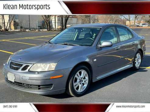 2007 SAAB 9-3 2.0T GAS SAVER LEATHER SUNROOF ALLOY GOOD TIRES 120790... for sale in Skokie, IL