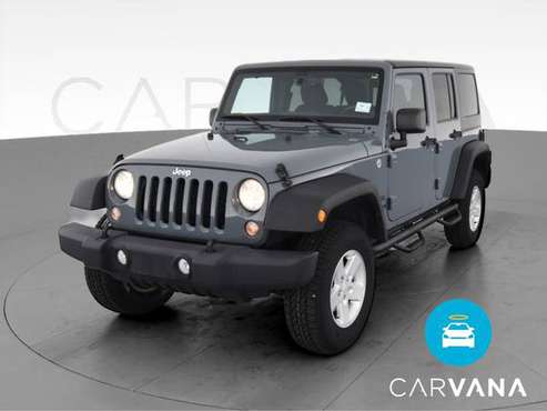 2015 Jeep Wrangler Unlimited Sport S SUV 4D suv Gray - FINANCE... for sale in Harker Heights, TX