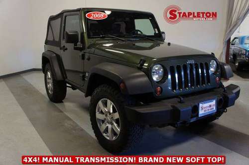 2008 Jeep Wrangler X - cars & trucks - by dealer - vehicle... for sale in Commerce City, CO