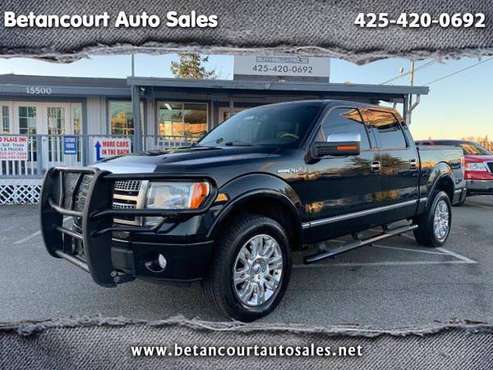2010 Ford F-150 4WD SuperCrew 145 Platinum - cars & trucks - by... for sale in Lynnwood, WA