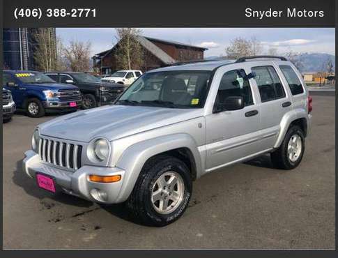 2004 Jeep Liberty Limited 4X4 - cars & trucks - by dealer - vehicle... for sale in Bozeman, MT