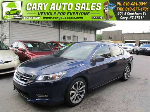 2013 HONDA ACCORD SPORT,LOW MILES!! - cars & trucks - by dealer -... for sale in Cary, NC