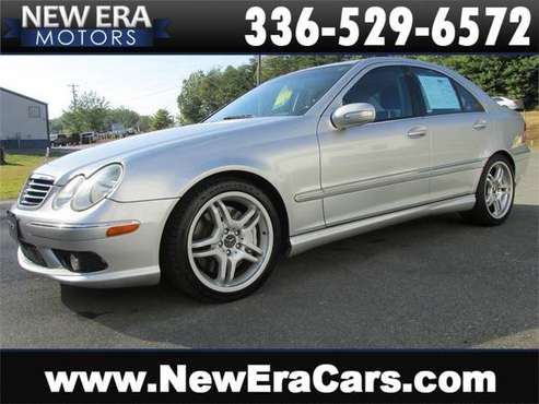 2005 Mercedes-Benz C-Class C55 AMG RARE! FAST! Leather!, Silver for sale in Winston Salem, NC