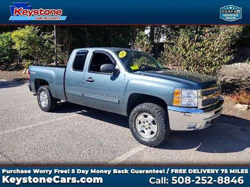 2013 Chevrolet Chevy Silverado 1500 LT Ext Cab SHort Bed 4WD - EASY for sale in Holliston, MA