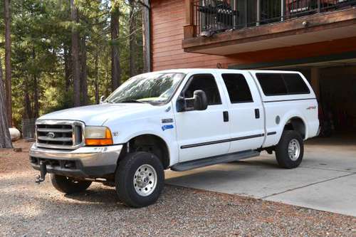 1999 Ford super Duty Crew Cab Diesel 4x4 Manual 6 speed - cars & for sale in NV