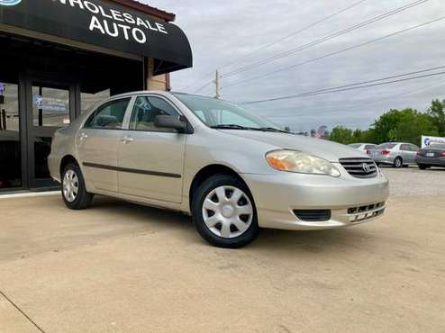 2004 Toyota Corolla 4dr Sdn CE - - by dealer - vehicle for sale in Broken Arrow, OK
