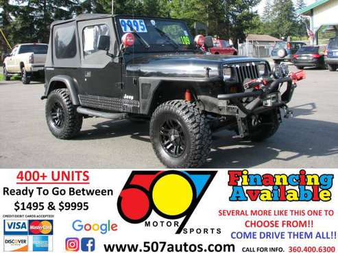 1990 Jeep Wrangler 2dr Base - - by dealer - vehicle for sale in Roy, WA