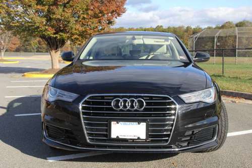 Audi A6 2.0T Premium Sedan Black 2016 - cars & trucks - by owner -... for sale in Clifton, District Of Columbia