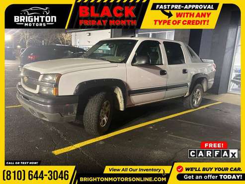 2004 Chevrolet Avalanche 1500 BaseCrew Cab FOR ONLY $102/mo! - cars... for sale in Brighton, MI