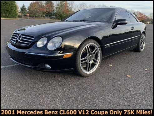 2001 Mercedes-Benz CL600 for sale in Cadillac, MI