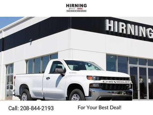 2019 Chevy Chevrolet Silverado 1500 Work Truck pickup Summit White -... for sale in Pocatello, ID