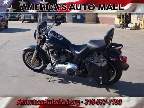 2012 Harley-Davidson FLSTFB Fat Boy Lo - cars & trucks - by dealer -... for sale in Wichita, KS