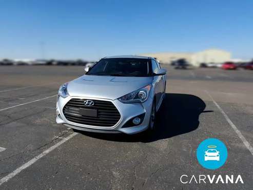 2013 Hyundai Veloster Turbo Coupe 3D coupe Silver - FINANCE ONLINE -... for sale in Mesa, AZ