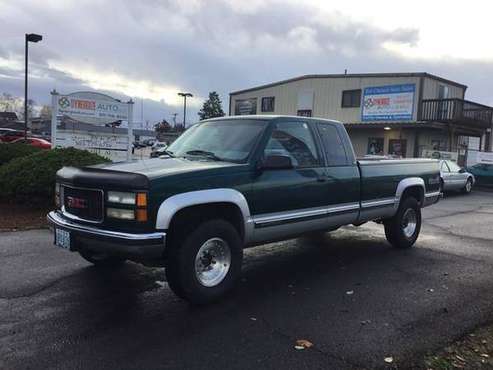 1995 GMC 2500 Club Coupe Long Bed - cars & trucks - by dealer -... for sale in Dallas, OR