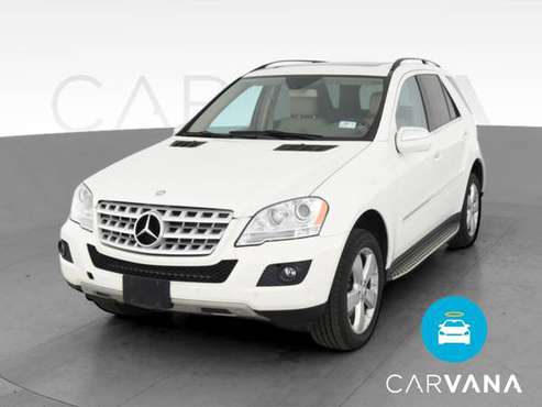 2010 Mercedes-Benz M-Class ML 350 Sport Utility 4D suv White -... for sale in NEWARK, NY