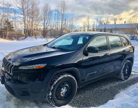 2017 Jeep Cherokee Sport 4x4 - cars & trucks - by owner - vehicle... for sale in Wasilla, AK