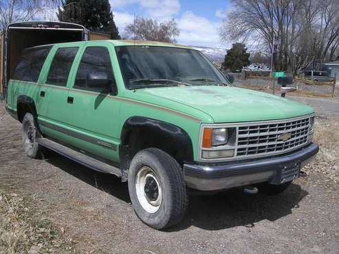1993 Chevy Cheyenne Suburban 4X4 for sale in Delta, CO