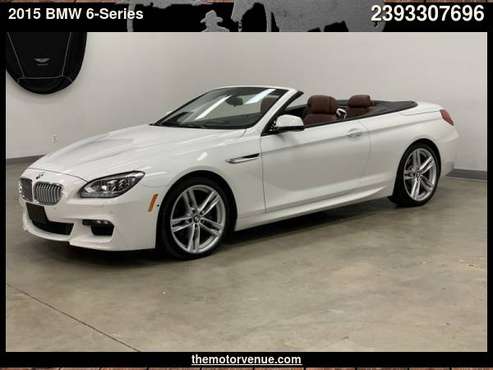 2015 BMW 6 Series 2dr Conv 650i xDrive AWD - cars & trucks - by... for sale in Naples, FL