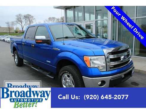2013 Ford F150 F150 F 150 F-150 truck XLT - Ford Blue - cars & for sale in Green Bay, WI