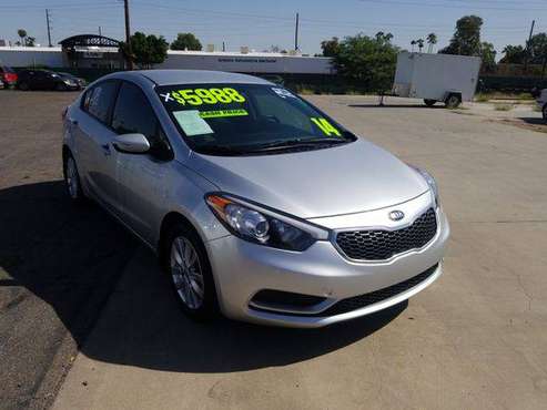 2014 Kia Forte EX FREE CARFAX ON EVERY VEHICLE for sale in Glendale, AZ