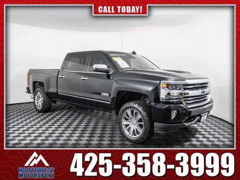 Lifted 2017 Chevrolet Silverado 1500 High Country 4x4 - cars & for sale in Lynnwood, WA